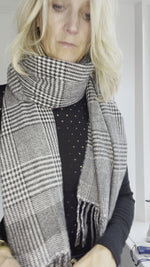 Italian Plaid Scarf Betty