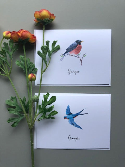 Watercolour Birds | Package #2 - [product_type] - Queen & Grace
