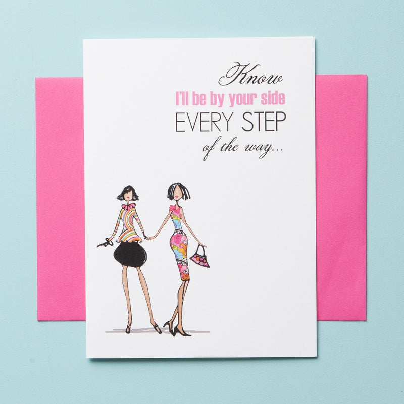 C-F-12-59 Step of the Way - Greeting Cards - Queen & Grace