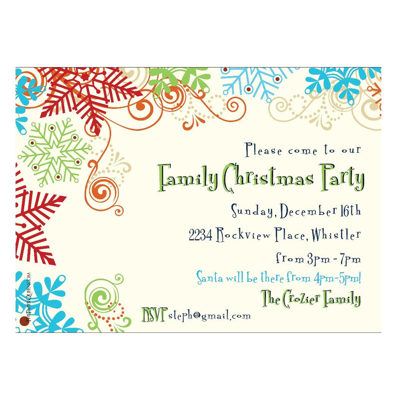 Holiday - Crozier - Invitations - Queen & Grace
