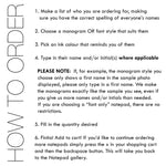 NOTEPAD | TMG-41 - Notepads - Queen & Grace