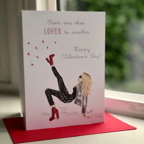 V-20-02 | Shoe Lover - Greeting Cards - Queen & Grace