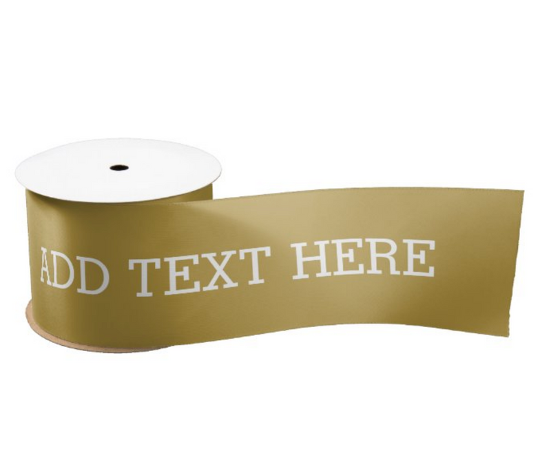 Double Faced Custom Printed Ribbon | Large Quantity