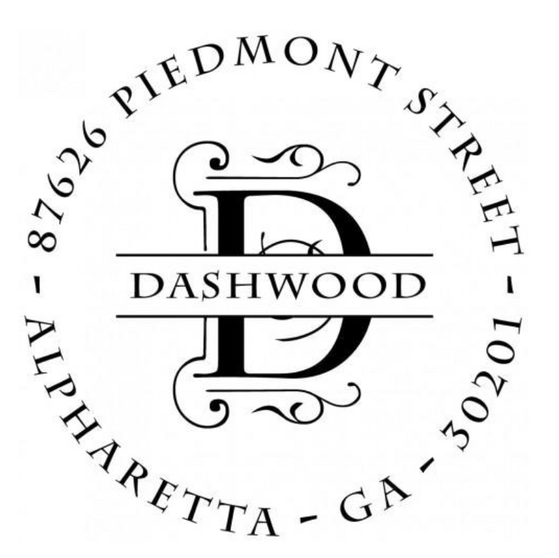 Dashwood Return Address Stamp