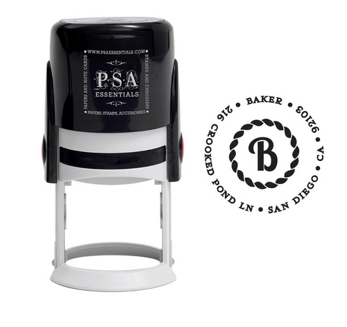 Baker Return Address Stamp