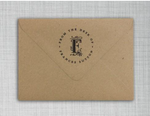 Frances Return Address Stamp