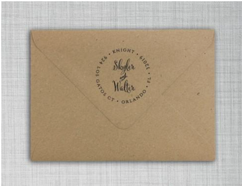 Skyler Return Address Stamp