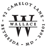 Wallace Return Address Stamp