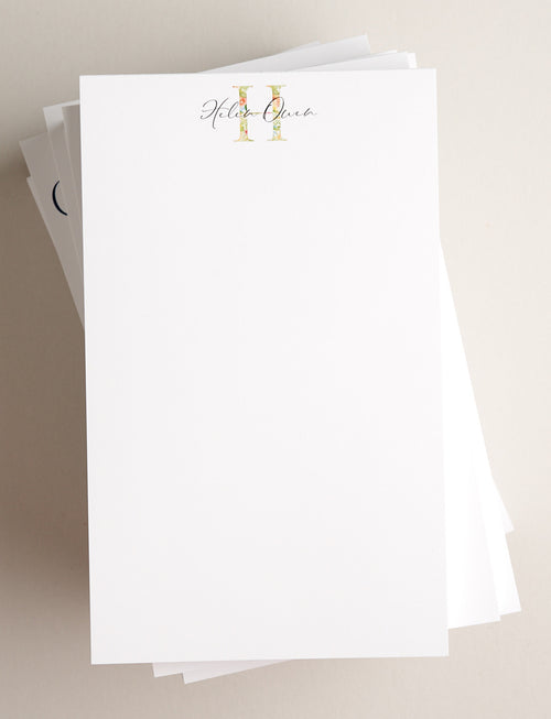 NOTEPAD | TMG-06 Floral - Notepads - Queen & Grace