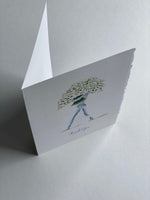 Boxed Thank You Cards - Jeans Flowers