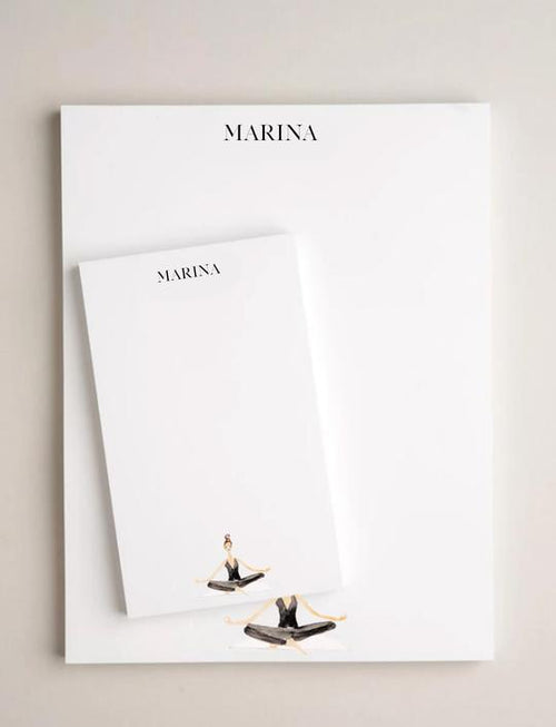 CUSTOM NOTEPAD | With Illustration + Name