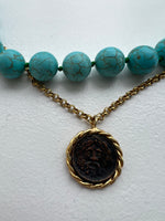 Italian Coin Necklace |  Megan 3