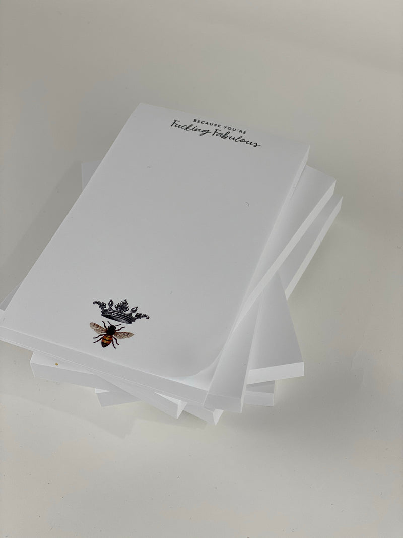 NOTEPAD | F-ing Fabulous