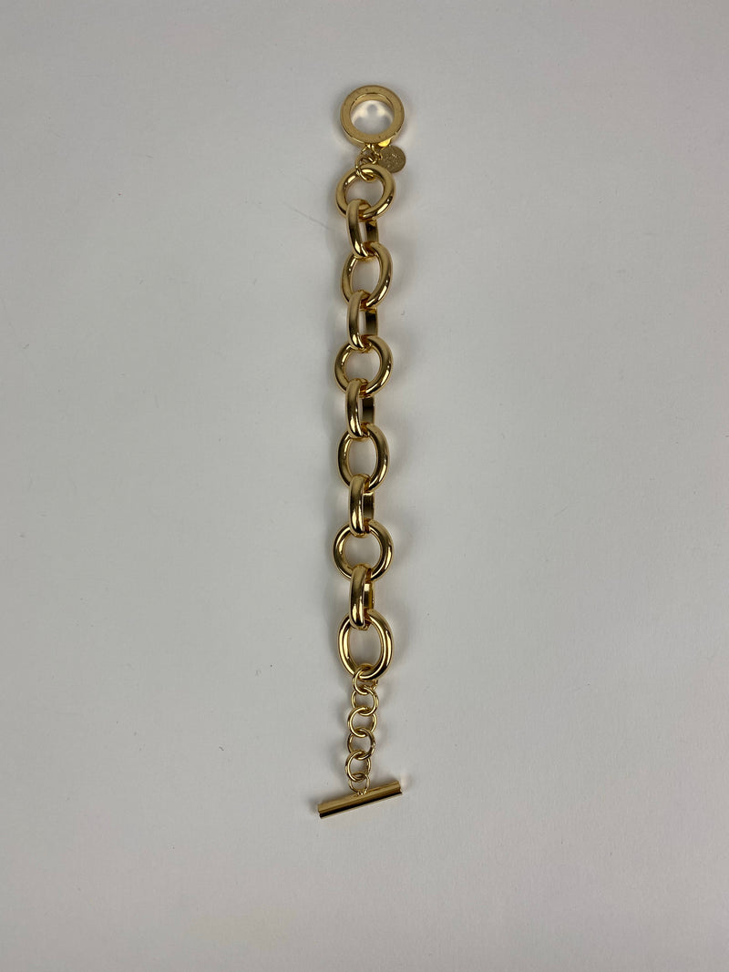 Chunky Gold O-Link Bracelet | Annabel BEST SELLER