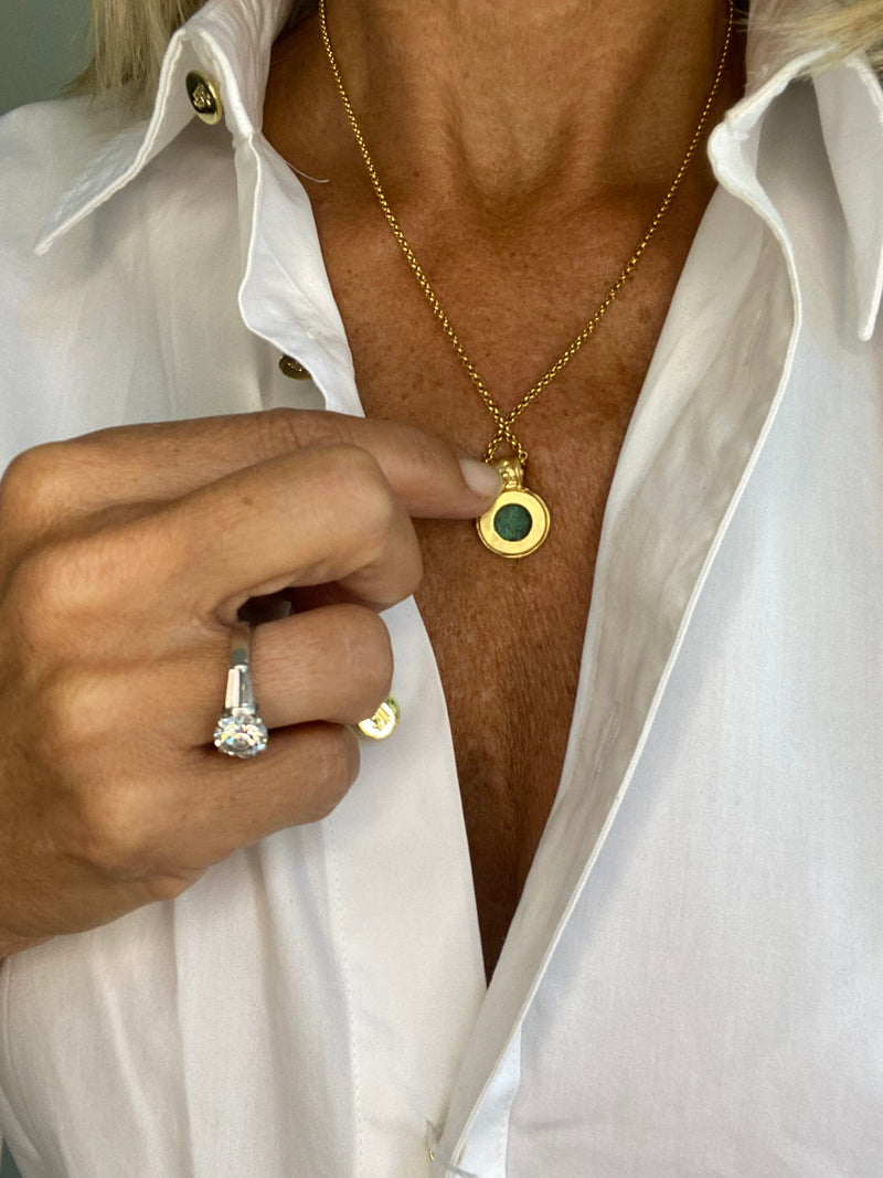 Italian Coin Necklace | Lily