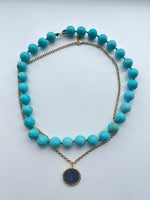 Italian Coin Necklace |  Megan 3