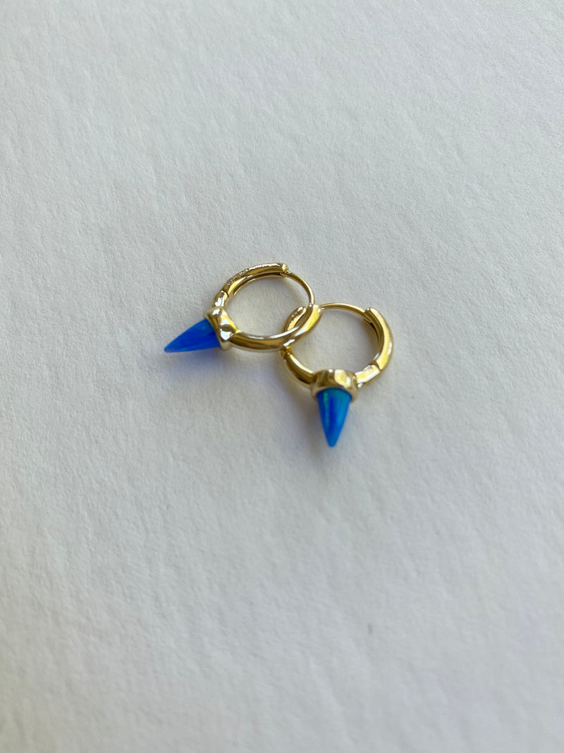 Blue Spike Earrings | Unicorn
