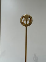 Swarovski Gold Hoop Earrings