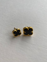 Black & Yellow Earrings | Clover