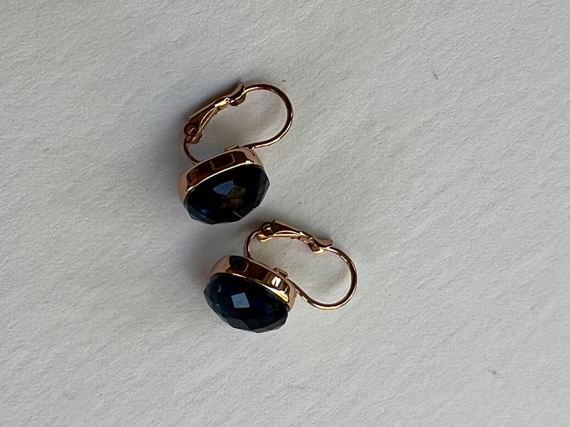 Choker Cut Earrings | Ocean Blue