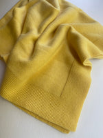 Cashmere Blend Baby Blanket | Yellow