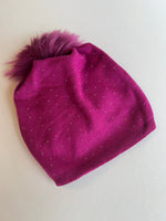 Pink Italian Toque | Tiny Crystals