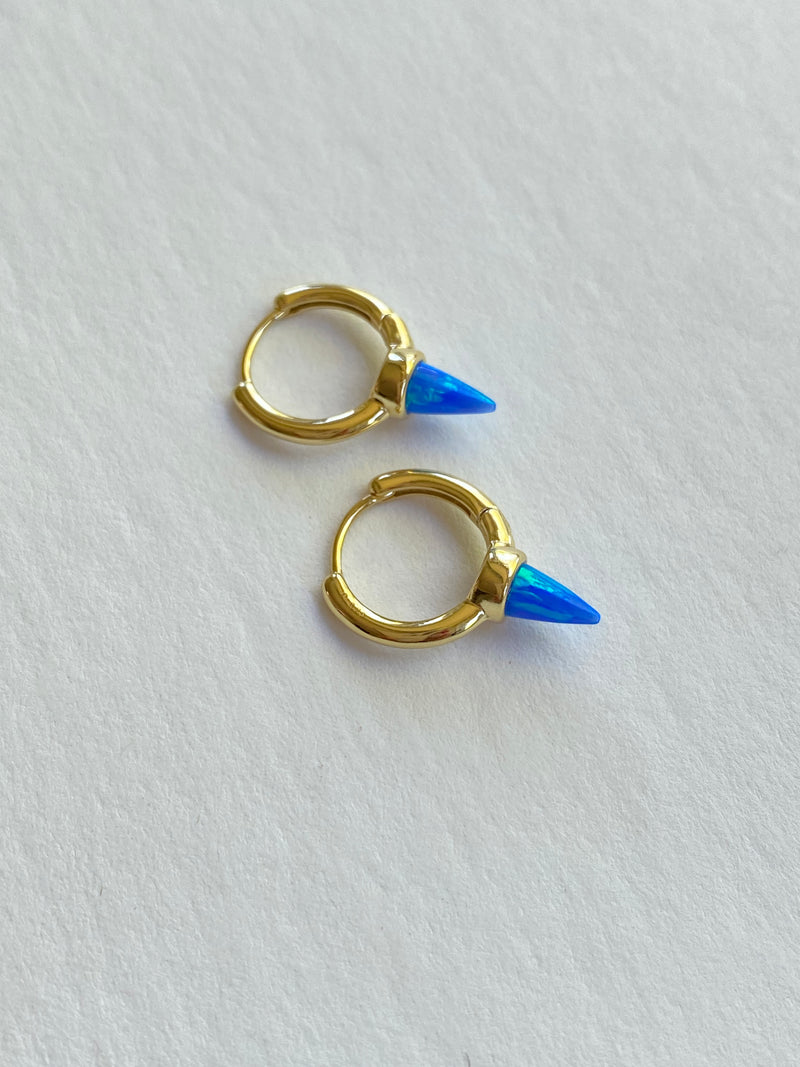 Blue Spike Earrings | Unicorn