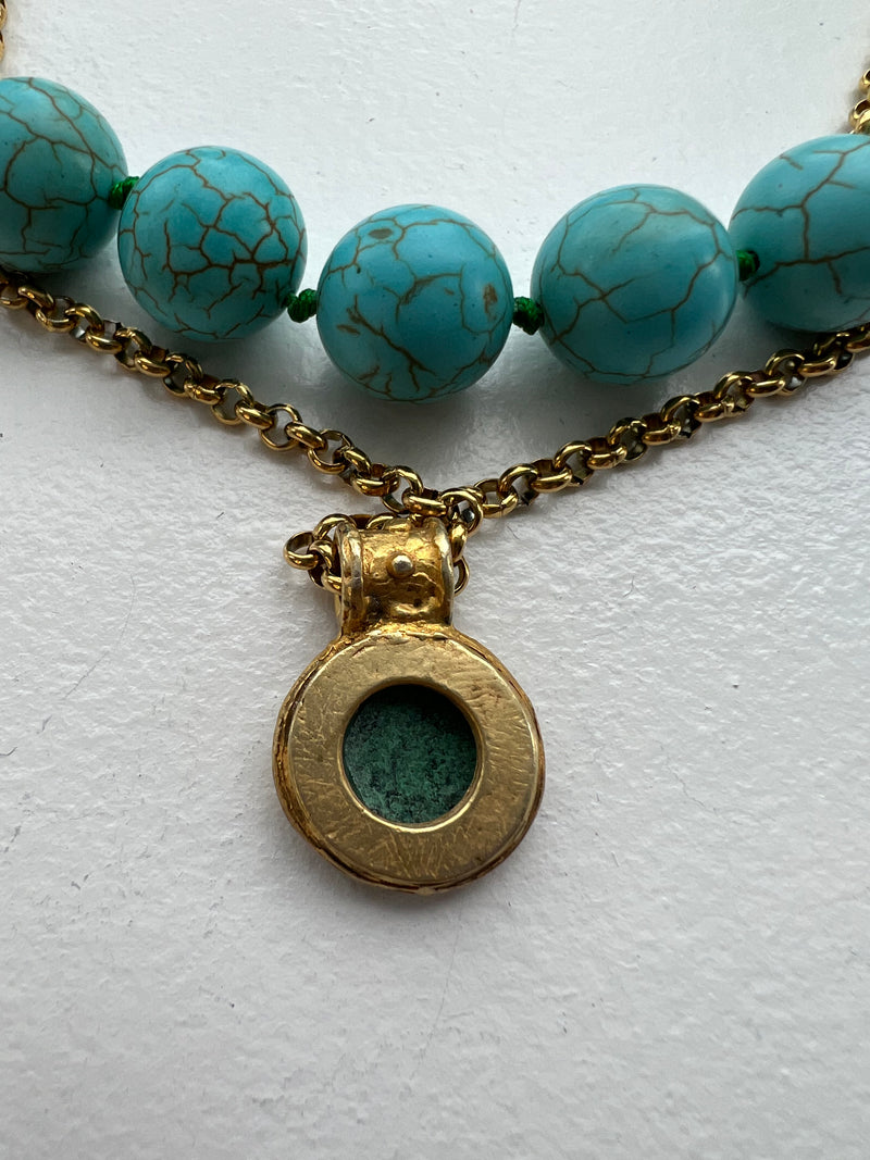 Italian Coin Necklace | Lily