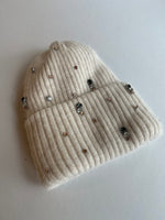 Swarovski Italian Toque | Cream