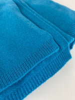 Cashmere Scarf 30/70  | Cyan