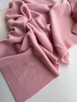 New! 100% Cashmere Baby Blanket | Pale Pink