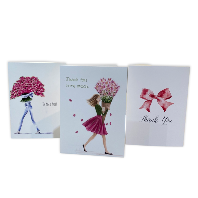 Ten Assorted Thank You Cards