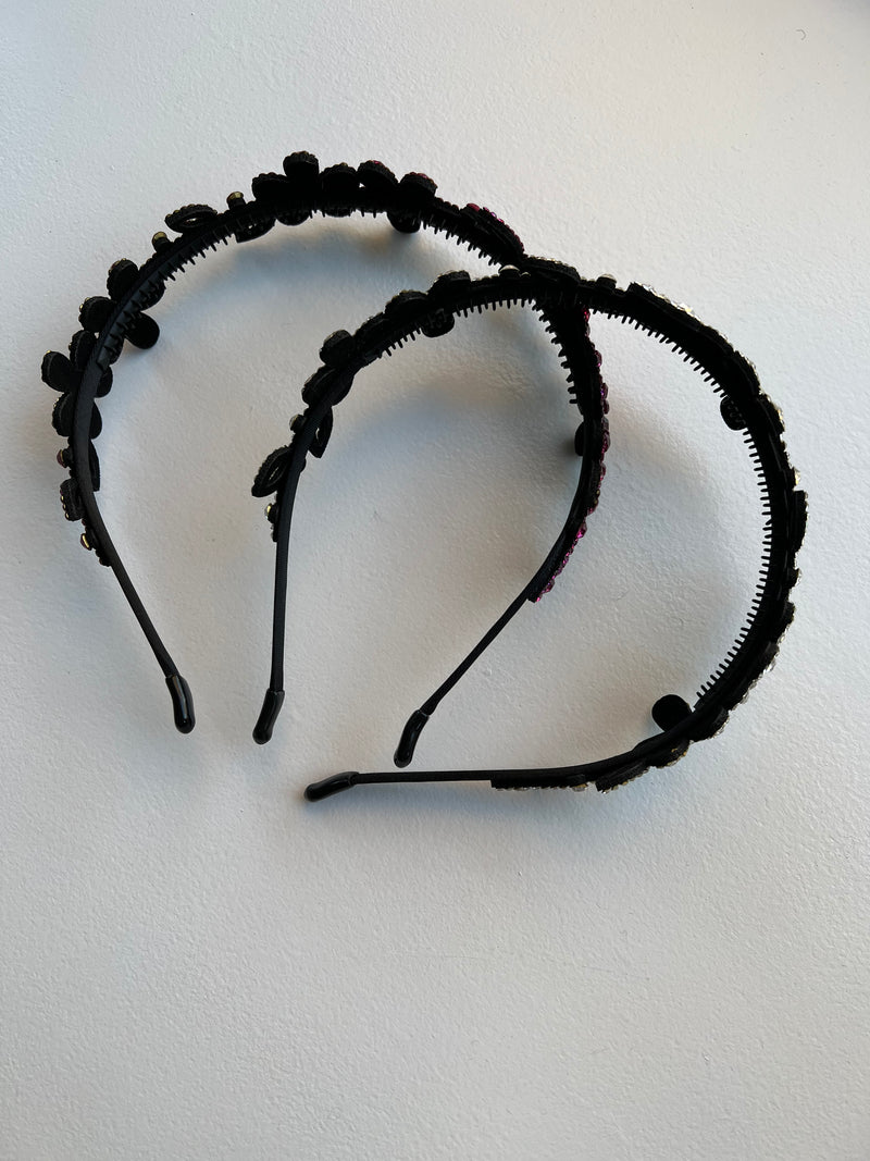 Hairband | Floral Swarovski
