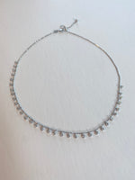 Fine Swarovski Choker | White Gold