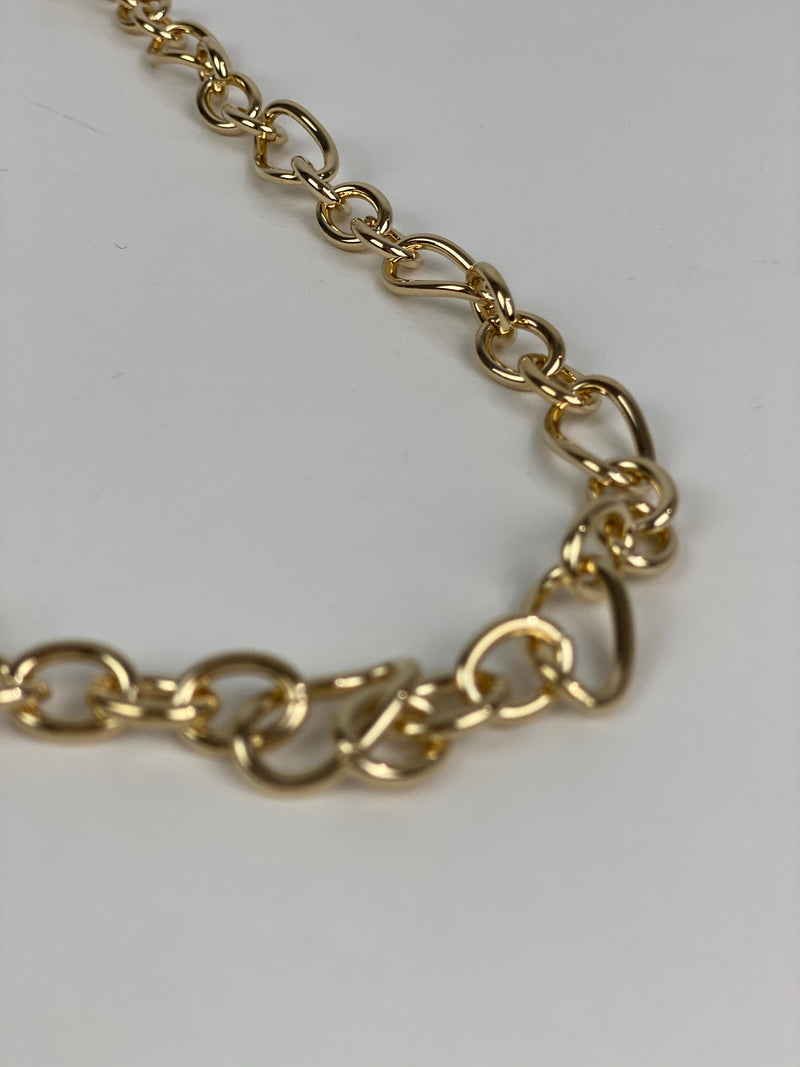 Multi Link Gold Necklace | Nicola