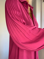 Ladies Pleated Sleeve Blouse | Pink