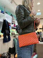 Orange Crossbody G Bag