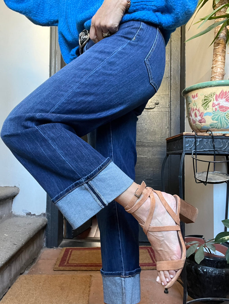 Ladies Italian Cuffed Jeans – QUEEN & GRACE