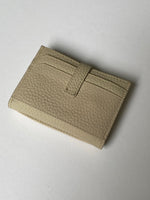 Leather Credit Card Wallet | Cream