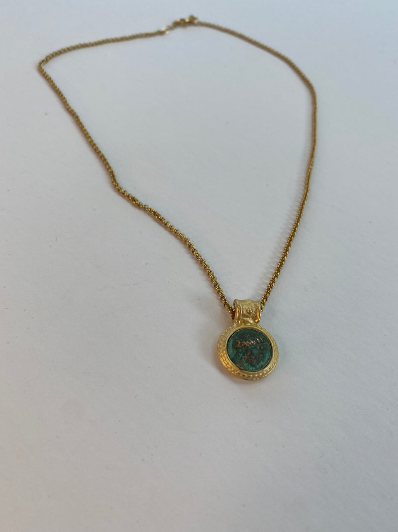 Italian Coin Necklace | Lily