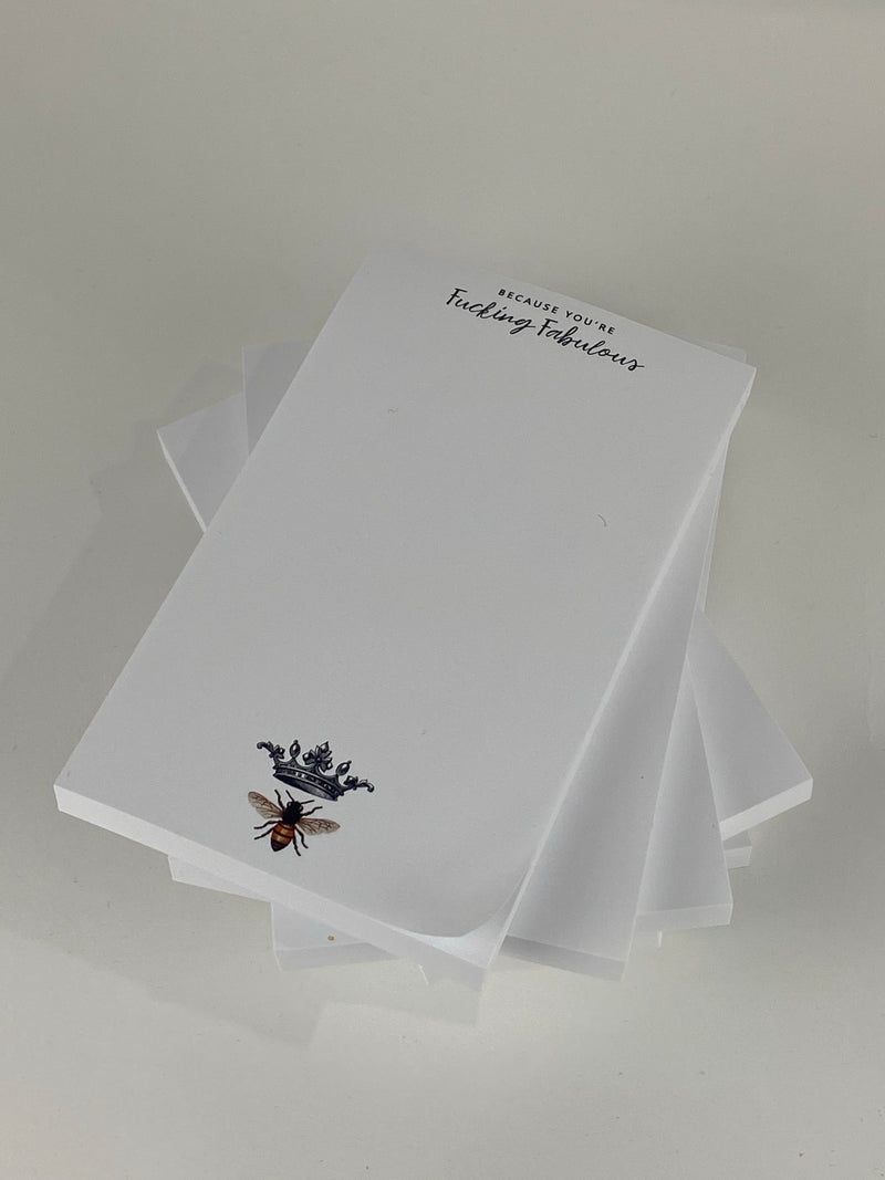 NOTEPAD | F-ing Fabulous