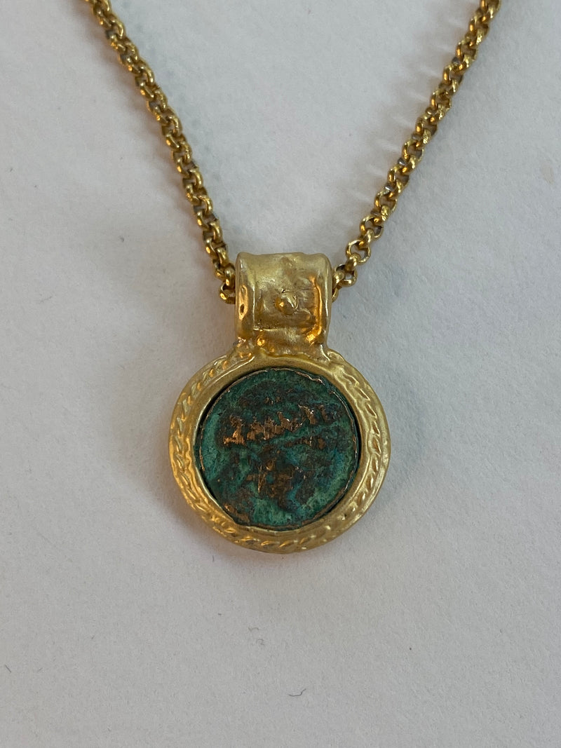 Italian Coin Necklace | Lily