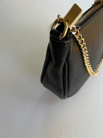 Mini Leather Crossbody Handbag
