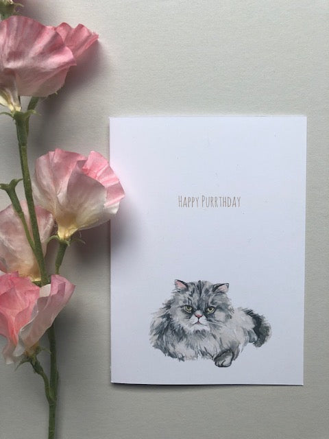 BD-20-12 | Purrthday - Greeting Cards - Queen & Grace