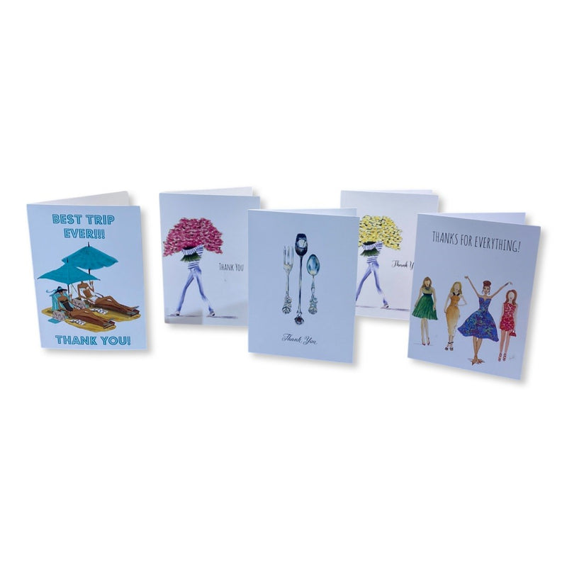 Ten Assorted Thank You Cards